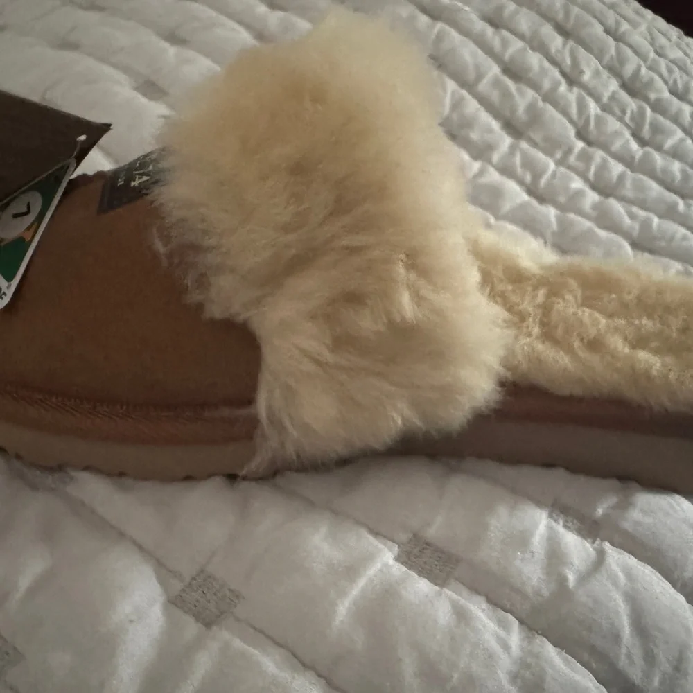 Since 74  Sheepskin Slippers - Chestnut - Picture 4 of 10